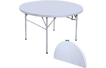 Dollarsmiley Rentals – 4Ft Round Table, White